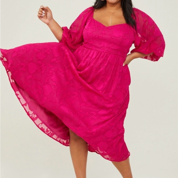 NEVER WORN NWT ARULA FUSCHIA DRESS - Picture 6 of 6